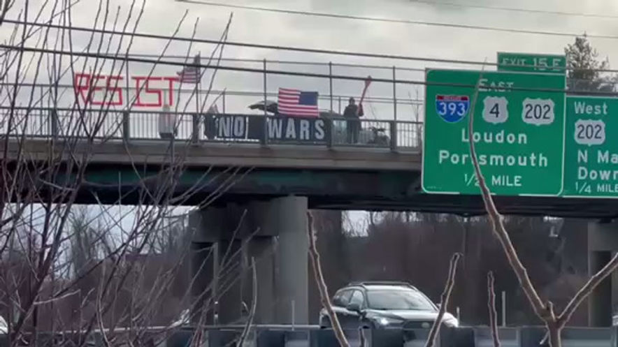 Bridge Brigade | I-93 Exit - Concord NH | 01.04.2025